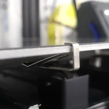Скоба от неръждаема стомана Скоба за гореща легла Детайли 3D принтер Платформа за печат топъл Скоба за стъкло легла с нагревател от неръждаема стомана 3