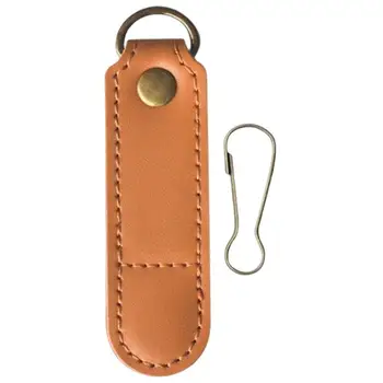 Чанта за SIM-карти от изкуствена кожа, многофункционален ключодържател, телефонна карта, окачен ключодържател с подвижна о-пръстен, чанта за носене карти мобилен телефон